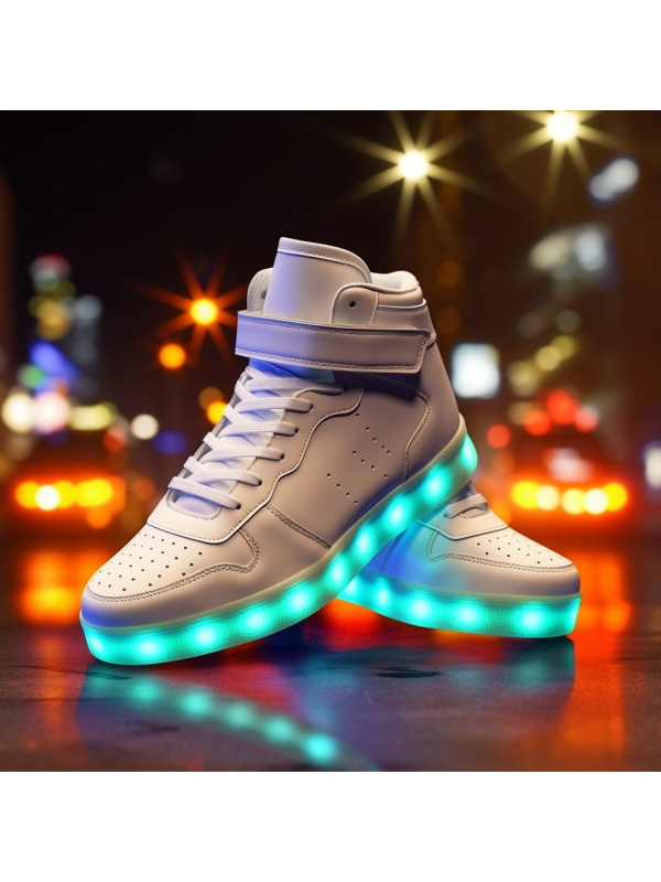 LED Light Multi Color Men and Women usb charging lighting shoes